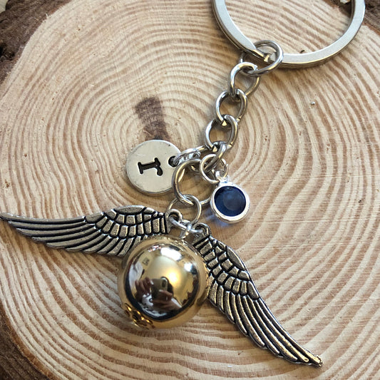 HANDMADE Harry Potter Style Wizard House Keyring