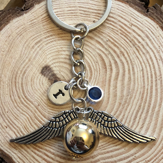 HANDMADE Harry Potter Style Wizard House Keyring
