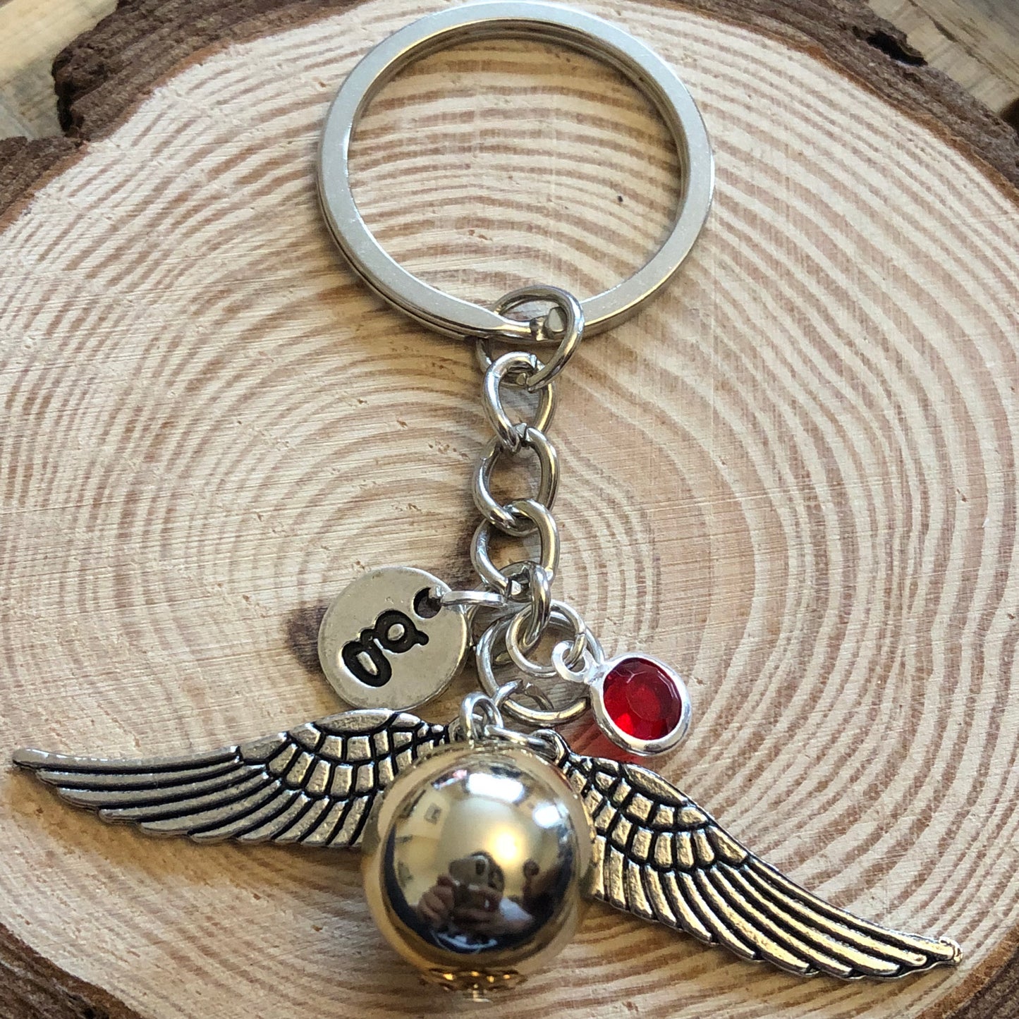 HANDMADE Harry Potter Style Wizard House Keyring